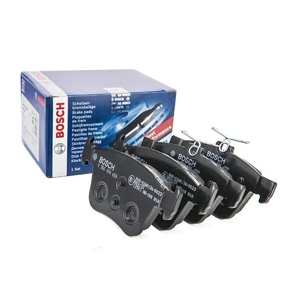 BOSCH 0986494659 | Volkswagen Tiguan 2016 Model Sonrası Arka Fren Balatası 5Q0698451C